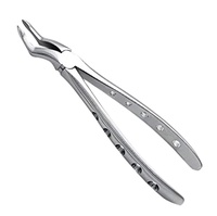 Forceps d'extraction dentaire de haute qualité, modèle anglais, en acier allemand, pince manuelle, à vendre