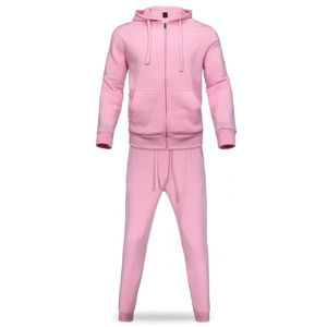 Conjunto Deportivo de 2 Piezas para Hombre, Sudadera con Capucha y Cierre Completo, de Alta Calidad, Transpirable, Corte Ajustado, para Gimnasio, Entrenamiento, Running - Product Image 1