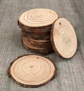 Round Wooden Coaster <b>Heat</b> Resistant <b>Reusable</b> Table Mat Eco Friendly Dining Table <b>Pad</b> designer coaster set - Product Image 5