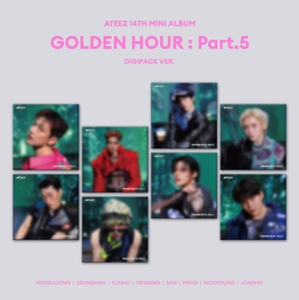 ATEEZ [GOLDEN HOUR Part.5] เพลงป๊อป รุ่น DIGIPACK สำหรับเด็ก - Product Image 2