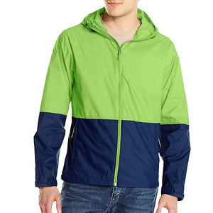 Chaqueta Cortavientos Ligera para Hombre, con Capucha, Impermeable, Resistente al Viento, Transpirable, Informal, Deportiva, con Cierre, Logotipo Personalizado - Product Image 6