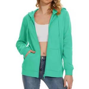 Sudadera con Capucha para Mujer, Diseño Moderno, Secado Rápido, Material de Algodón Cómodo, Cierre de Botones Parcial, Sudadera de Alta Calidad - Product Image 1