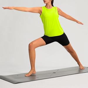 Athletic Womens Yoga Tops Custom <b>Stretch</b> Crop Fitness Shirt Breathable Gym Wear For Yoga Practice And Training Sessions - Product Image 5