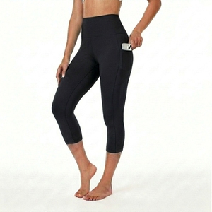 Leggings de yoga pour femmes avec poches, pantalons de fitness extensibles, leggings taille haute pour femmes avec poches latérales, vêtements de sport - Product Image 2
