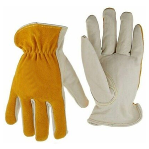 High Quality Leather Heat Resistant <b>Driver</b> Work <b>Gloves</b> Hand Protection Custom Logo Driving <b>Gloves</b> With Custom Logo - Product Image 4