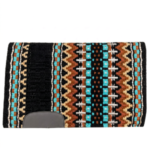 Best Quality Western Style Horse Saddle Pad DD Harness Leather Australia <b>Wool</b> CZ Oily Leather Riding Use Customizable Pads - Product Image 1