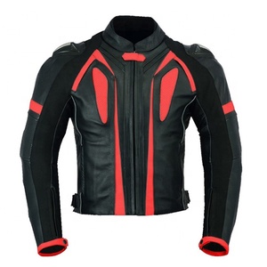 Traje de Motociclismo Personalizado al por Mayor, de Cuero, Impermeable, Ignífugo, para Motocross y Carreras, Transpirable - Product Image 3