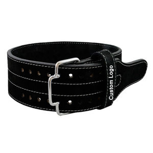 Gym Fitness Bodybuilding Power Lifting Natural Rubber PVC Non-Slip Waterproof Breathable <b>Training</b> <b>Weight</b> Lifting Belts - Product Image 1