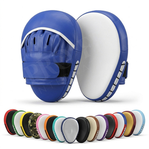 Guantes de Entrenamiento Fighter Gear Focus Mitts para Boxeo y MMA, Almohadillas de Cuero Premium con Espuma Absorbente de Impactos y Soporte para Muñecas - Product Image 1