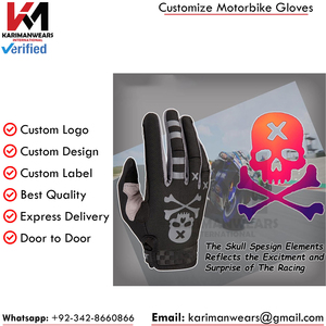 Gants de VTT et de motocross haut de gamme, flexibles, pour le cyclisme tout-terrain, fabrication sous marque privée, personnalisation de la marque pour les grandes marques de vélos mondiales - Product Image 4