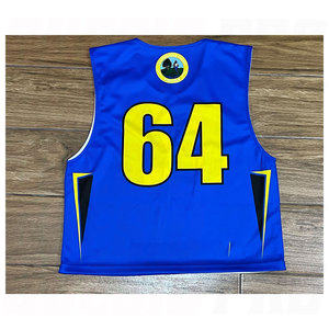 Men's High Quality Reversible Lacrosse Jerseys Durable Breathable Box Lacrosse Sportswear Professional Athletic Uniform - Product Image 4