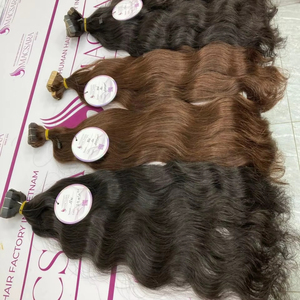 ผู้จำหน่ายผมแท้เวียดนาม ปี 2025 ผมคุณภาพสูงแบบ Double Drawn ลอนธรรมชาติ ผมแท้ 100% ราคาขายส่ง - Product Image 4