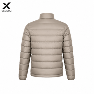Veste d'hiver pour homme X Sports City, ultra-légère, col montant, rembourrage premium, imperméable, coupe-vent, OEM/ODM - Product Image 2