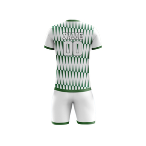 ชุดฟอร์มฟุตบอลสำหรับผู้ชายแขนสั้นพิมพ์ลายซับลิเมตดีไซน์แห้งเร็วและระบายอากาศได้ดี - Product Image 6