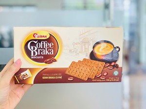Galletas Saladas Crujientes con Crema de Café Libra Braka 150g, Sabor a Café Robusta, Caja con Empaque Personalizado, Servicio ODM, OEM y Muestras - Product Image 5