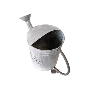 Arrosoir en métal galvanisé vintage, robuste, style antique, pour plantes d'intérieur et d'extérieur - Product Image 3