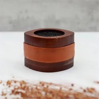 Brûleur de Bakhoor Coriandre Écologique et Durable, Artisanat Indien Religieux, Vente en Gros, Boîte Arabe en Bois de Santal, Élégant pour la Maison