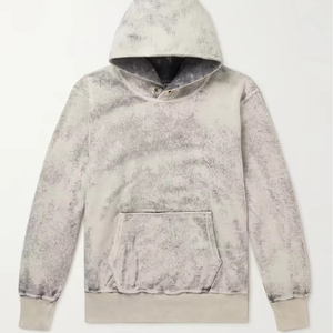 Sudadera con Capucha Estilo Acid Wash 2023 para Hombre, Tejido Elástico de Poliéster/Algodón, Ecológica, de Alta Calidad, para Otoño - Product Image 4
