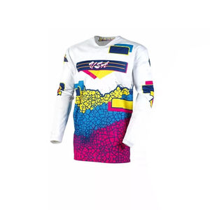 Combinaison de moto personnalisée, taille plus, coupe-vent, respirante, séchage rapide, pour motocross, descente en VTT, 100% polyester - Product Image 2