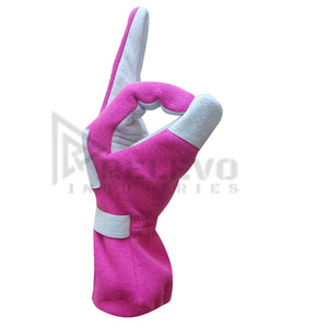 Wrist-Length Needle-Detectable Leather <b>Gloves</b> Lightweight Running <b>Gloves</b> Touch Screen Anti Slip Warm <b>Gloves</b> Liners for Cycling - Product Image 5