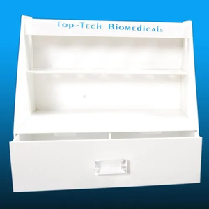Support pour micropipettes, boîte de rangement pour pipettes de laboratoire, organisation, applications de manipulation de liquides de précision, clinique, acrylique, OEM - Product Image 1