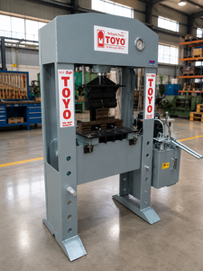 Prensa Hidráulica Personalizada T.O.Y.O TLE60-SINK Tipo H de 60 Toneladas con Bomba de Engranajes y Rodamientos para Fregaderos de Cocina - Product Image 1