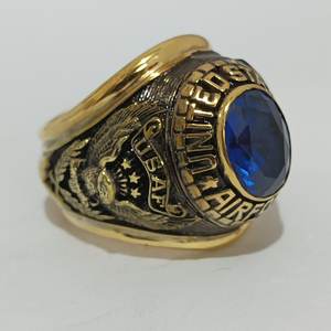 Bague de style personnalisé |   Bague de service personnalisée |   Options Or et Argent - Product Image 3