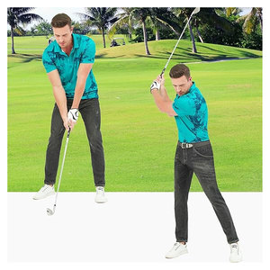 Camisetas de Golf Personalizadas para Hombre, Sublimadas, de Secado Rápido, Transpirables, Recicladas, de Manga Corta, para Negocios, Casual, Tenis, ODM - Product Image 5