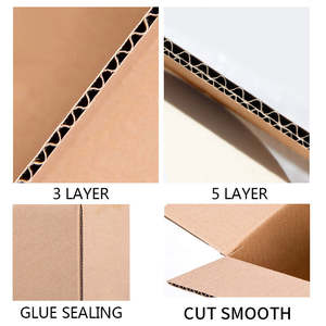 Cajas de Cartón Corrugado Impresas Personalizadas para Envíos, Cajas de Cartón Ecológicas para Regalos, Cajas de Cartón para Envíos al por Mayor - Product Image 4