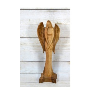 Centre de table classique en bois en forme d'ange, décoration d'appoint pour la maison, idéal pour la présentation sur étagère et la table à manger - Product Image 6