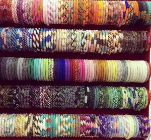 Nuevas Pulseras de Cuentas de Colores Clásicas de Primavera para Hombre - Product Image 4