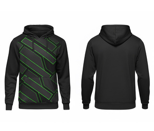 Hoodie personnalisé à sublimation – Mode streetwear – Hoodie personnalisé pour équipe – Veste à capuche pour hommes, femmes et jeunes – Vêtements de sport - Product Image 3