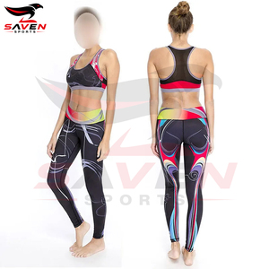 Soutien-gorge de sport respirant pour femme, imprimé par sublimation, qualité supérieure, service OEM, nouveau design, best-seller, pour yoga et fitness. - Product Image 6