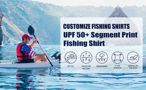 Camiseta de Pesca Personalizada con Sublimación, Transpirable, con Protección UV, Camiseta de Pesca para Hombre, Camiseta de Pesca de Poliéster con Protección UV - Product Image 6