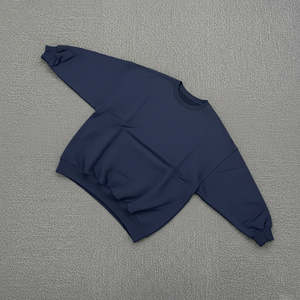 Sudadera para hombre con nuevo diseño elegante y transpirable, venta al por mayor, sudadera básica de cuello redondo personalizada, sudadera de mezcla de algodón. - Product Image 5