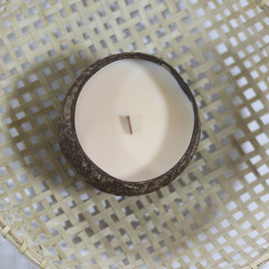 Bol en bois sculpté à la main, moderne, parfumé à la cire naturelle, fabriqué au Vietnam, pour la décoration de fête, de la maison et les cadeaux - Product Image 4