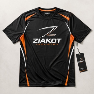 เสื้อยืดแขนยาวสำหรับผู้ชาย ดีไซน์ใหม่จากอุตสาหกรรม ZIAKOT สีดำชมพูขาว แบบสั่งทำพิเศษเพื่อการใช้งานที่มีประสิทธิภาพ - Product Image 4