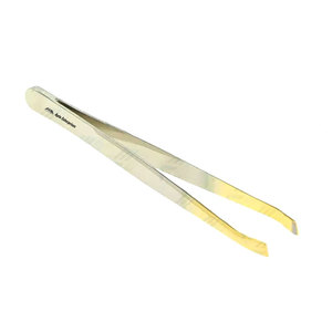 Pinzas para Cejas al por Mayor, Marca Privada, Instrumento de Belleza de Metal Grueso, Herramienta Cosmética con Logotipo Personalizado para Profesionales - Product Image 1