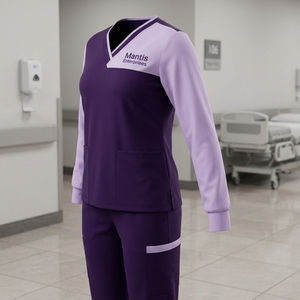 Ensembles de Blouses Médicales Personnalisables avec LOGO pour Femmes, Tenues d'Hôpital, Uniformes Médicaux, Blouses pour Hommes et Femmes, Blouses Personnalisées - Product Image 4