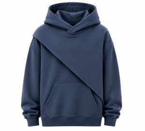 เสื้อฮู้ดผู้ชาย ผ้าฟลีซ 100% ผ้าฝ้าย พิมพ์ลายแบบซับลิเมชั่น ลายเรียบ ทรงปกติ สวมใส่สบาย มีกระเป๋า ระบายอากาศได้ดี เหมาะสำหรับฤดูใบไม้ร่วง - Product Image 1