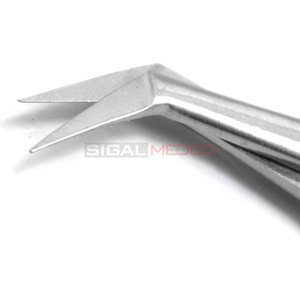 Ciseaux angulaires Noyes 4,72 pouces en acier inoxydable de haute qualité – Fournisseur en gros d'instruments chirurgicaux dentaires et orthodontiques - Product Image 3