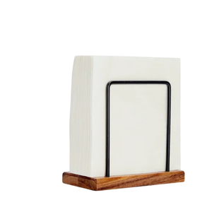 Organizador de cubiertos de acero inoxidable con diseño de tenedor, cuchillo y cuchara, decoración para mesa de comedor, servilletero hecho a mano. - Product Image 2