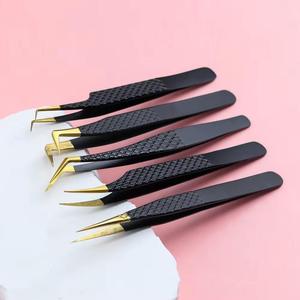 Juego de Pinzas Quirúrgicas para Pestañas Morje con Puntas Suaves para Uso Estético y Logotipo Personalizado - Product Image 6