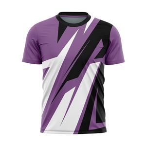 Camiseta Deportiva de Punto para Hombre, Sublimada, Personalizada, de Poliéster, Transpirable, Ligera, de Manga Corta, Imprimible, al por Mayor, OEM, ODM - Product Image 2