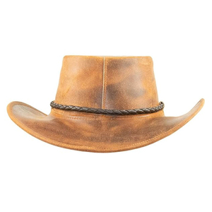 Latest Design Men Cowboy <b>Hats</b> Breathable Comfortable <b>Top</b> Trend Anti Wrinkle Durable Fabric Cowboy <b>Hat</b> With Fully Customized - Product Image 4