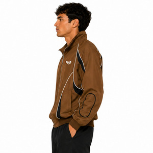Trendy <b>Vintage</b> Style Custom Panel <b>Track</b> <b>Jacket</b> Lightweight Zip Up Sportswear Reflective Windbreaker <b>jacket</b> for men OEM Wholesale - Product Image 3