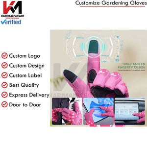 Guantes de Jardinería con Logotipo Personalizado, Tela Impermeable, Envío Rápido, OEM, Guantes de Jardinería Resistentes, Palma Antideslizante, Precio al por Mayor - Product Image 4
