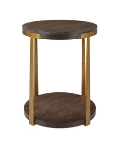 โต๊ะกาแฟทำจากเหล็กรูปทรงกลมโต๊ะทำจากโลหะตกแต่งสไตล์โบราณ - Product Image 5