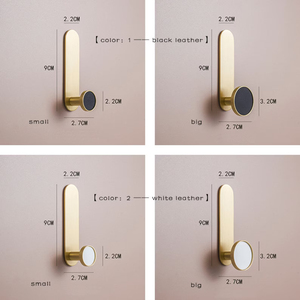 Classic Gold Color Stainless Steel Wall <b>Hook</b> Strong Metal Hanging Holder For <b>Coats</b> Bags Scarfs Keys Towels For Bedroom Bathroom - Product Image 4