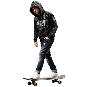 S à 5 XL sweats à capuche et sweat-shirts surdimensionnés pour hommes 100% coton sweats à capuche unis personnalisés hommes sweats à capuche unisexes pour hommes - Product Image 1